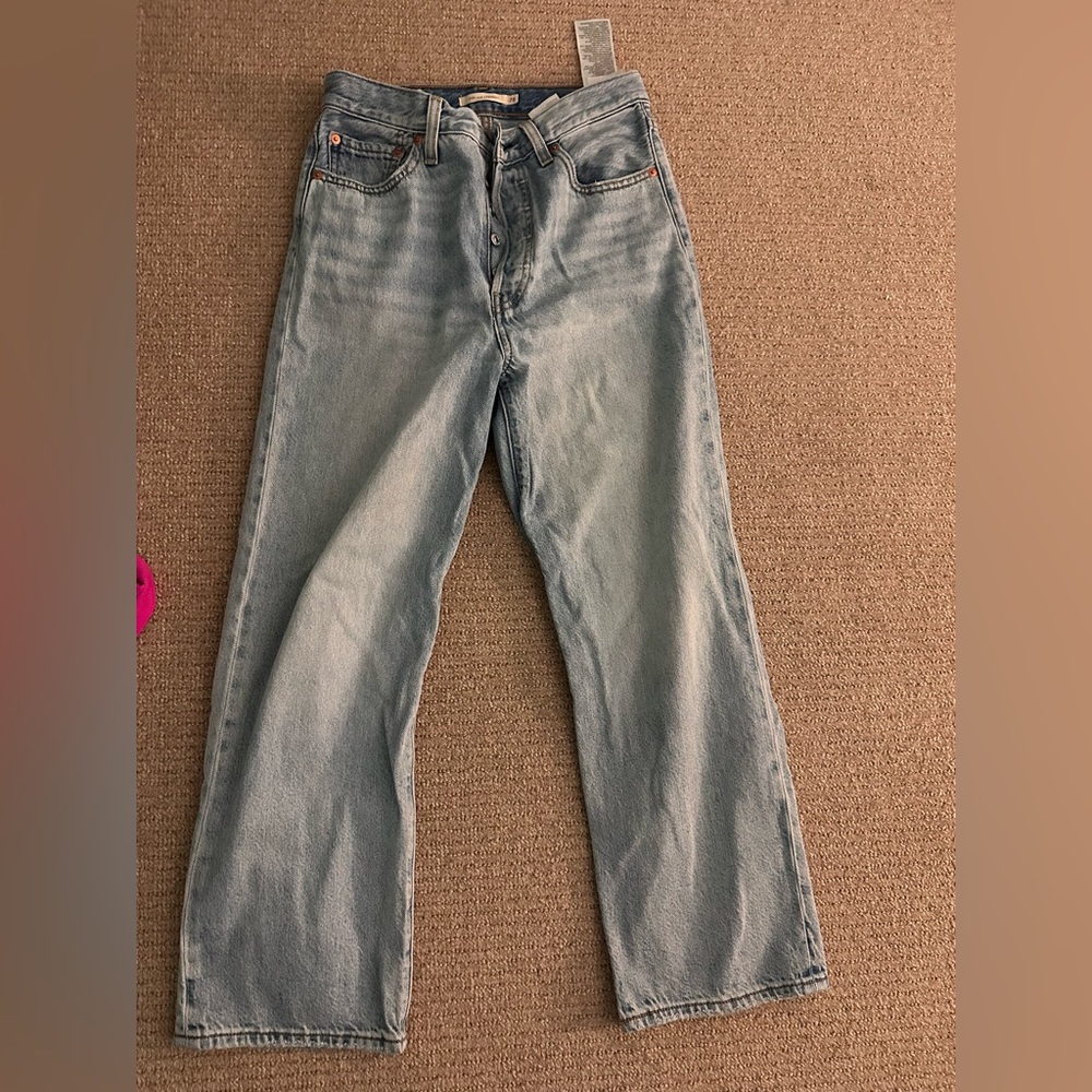 Ribcage straight Levis jeans